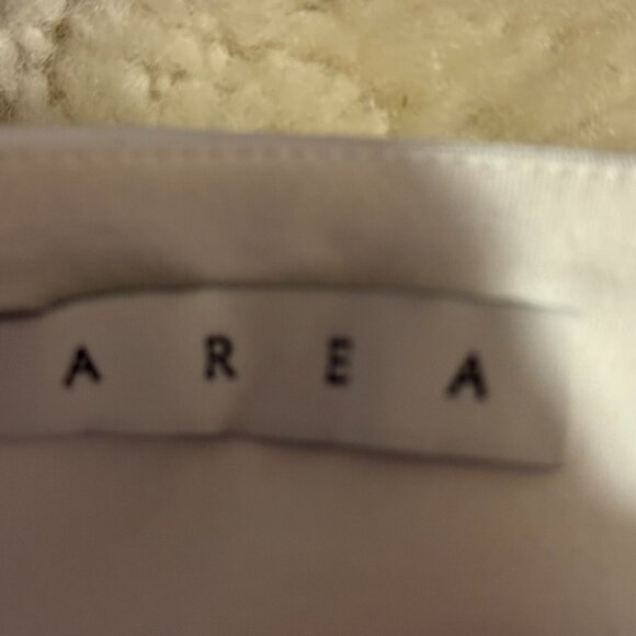 AREA CUTOUT T-SHIRT WITH CRYSTAL EMBELLISHED BUSTIER, WHITE, SIZE SMALL - Picture 5 of 10